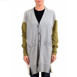 MM6 Maison Martin Margiela Mixed Media Cardigan